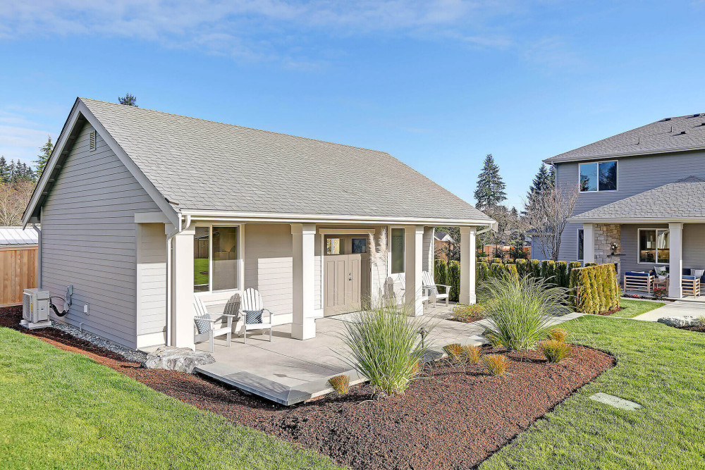 Photo #8 in the Exterior Photos gallery for the Sherringham III - Lot 8 home