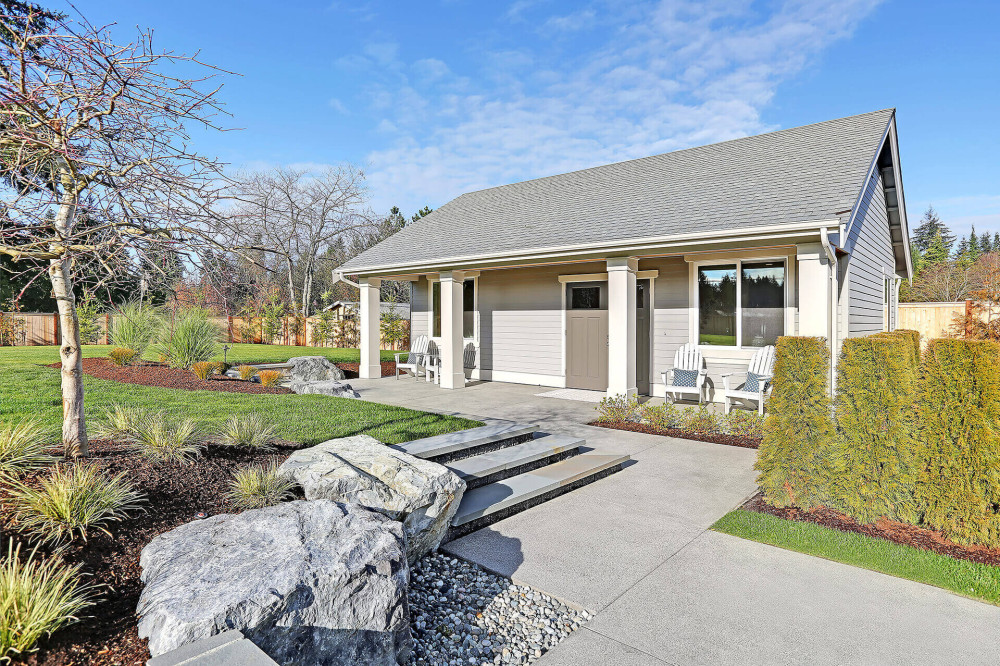 Photo #15 in the Exterior Photos gallery for the Sherringham III - Lot 8 home